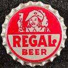 REGAL UNUSED CORK LINED BEER BOTTLE CAP AMERICAN NEW ORLEANS LOUISIANA CROWN OLD