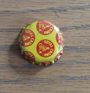 Vintage WWII 1940s Royal Crown RC Cola Cork Soda Bottle CAP