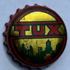 TUX SODA BOTTLE CAP; LOS ANGELES, CALIF.; 1932-36; USED CORK CROWN