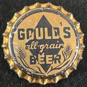 GOULD'S ALL-GRAIN CORK BEER BOTTLE CAP WEST PALM BEACH FLORIDA VINTAGE FL CROWNS