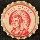 BIG CHIEF UNUSED CORK BEER BOTTLE CAP SASKATOON SASKATCHEWAN CANADA CROWN INDIAN