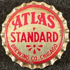 ATLAS STANDARD CORK LINED BEER BOTTLE CAP CHICAGO ILLINOIS VINTAGE BREWERY CROWN