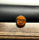 VINTAGE MILFORD SPRING ORANGE SODA POP CORK BOTTLE CAP / CROWN MILFORD ME