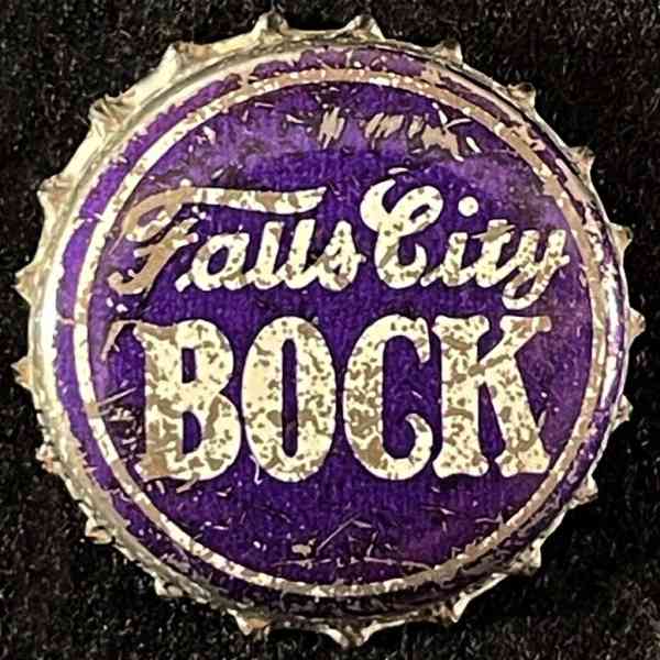 FALLS CITY BOCK BEER CORK BEER BOTTLE CAP ~ LOUISVILLE KENTUCKY KY CROWN NO GOAT