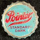 POINTER STANDARD DARK CORK LINED BEER BOTTLE CAP CLINTON, IOWA VINTAGE IA CROWNS