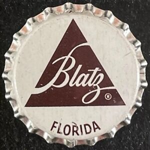 BLATZ •FLORIDA TAX• CORK BEER BOTTLE CAP ~ MILWAUKEE WISCONSIN VINTAGE FL CROWNS