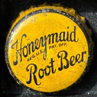 HONEYMAID ROOT BEER SODA BOTTLE CAP; CINCINNATI, OHIO; USED CORK CROWN