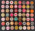 56 UNUSED CORK LINED BEER BOTTLE CAPS ~ MURPHY'S RAHR'S SMITH BROS FISHER CROWNS
