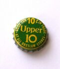 UPPER 10 SODA BOTTLE CAP BRESLAW STORES TRADE CAP ALBANY N Y POP BOTTLE CROWN