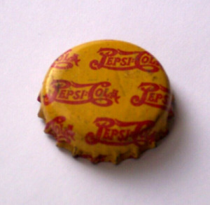 USED PEPSI COLA SODA BOTTLE CAP PEPSI CORK BACKED POP BOTTLE CAP CROWN