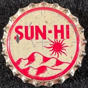 SUN-HI CORK LINED SODA BOTTLE CAP COCA-COLA MARSHALL, MINNESOTA CROWNS MINN COKE