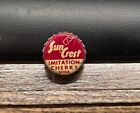 SUN CREST IMITATION CHERRY SODA POP BEVERAGE WV TAX CORK BOTTLE CAP / CROWN