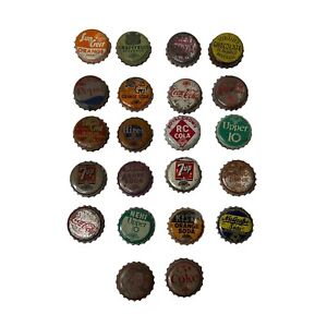 New ListingVintage Soda Bottle Caps Instant Collection of 22 Old Crown Corks