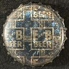 E&B WWII "WALLPAPER CROWN" CORK BEER BOTTLE CAP EKHARDT BECKER DETROIT, MICHIGAN
