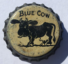 BLUE COW SODA BOTTLE CAP DESIGNED BY DR. SUESS; LOS ANGELES, CA; USED CORK CROWN