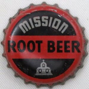 MISSION ROOT BEER - CORK Crown / Bottle cap - Los Angeles, CA