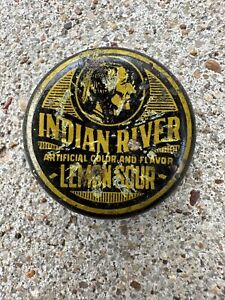 1920’s Indian River Lemon Sour Cork Bottle Cap Crown~Rare~Hard To Find