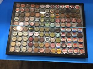 130 soda bottle cap caps crown crowns in 16 1/4" X 12 1/4" X 3/4" case