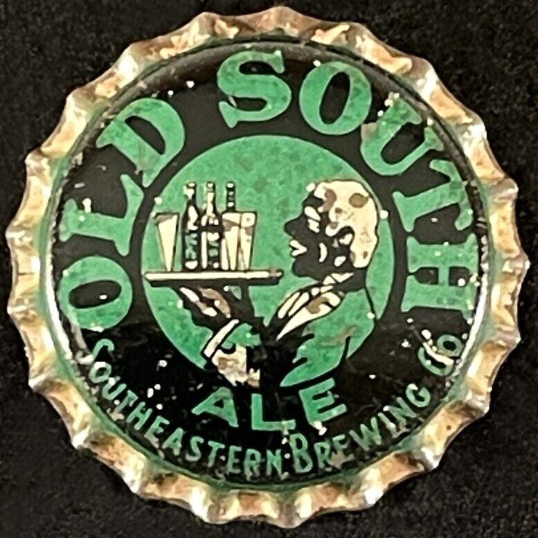 OLD SOUTH ALE CORK BEER BOTTLE CAP SOUTHEASTERN BREW CHATTANOOGA TENNESSEE CROWN
