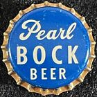 PEARL BOCK BEER UNUSED CORK LINED BEER BOTTLE CAP SAN ANTONIO TEXAS OLD TX CROWN
