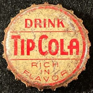 DRINK TIP COLA CORK SODA BOTTLE CAP RALEIGH NORTH CAROLINA VINTAGE NC CROWNS OLD