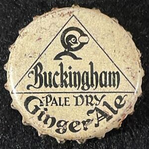 BUCKINGHAM GINGER ALE BOTTLE CAP ORANGE CRUSH TORONTO, CANADA OLD CRUSHIE CROWNS