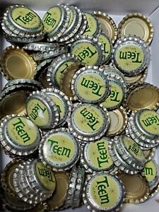 Lot of 100 Vintage 1950's Teem Starburst Unused Soda Pop Bottle Caps Crowns Lids