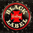 CARLING BLACK LABEL CORK LINED BEER BOTTLE CAP WATERLOO ONTARIO CANADA CROWN OLD