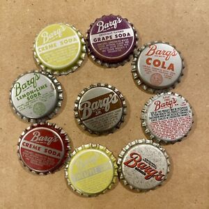 VINTAGE BARQ'S BEVERAGES SODA  BOTTLE CAPS / CROWNS