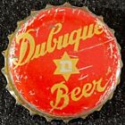 DUBUQUE STAR BREWING COMPANY CORK LINED BEER BOTTLE CAP DUBUQUE, IOWA OLD CROWNS
