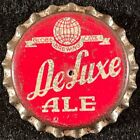 GLOBE BREWING DELUXE ALE CORK BEER BOTTLE CAP SAN FRANCISCO CALIFORNIA CROWNS CA