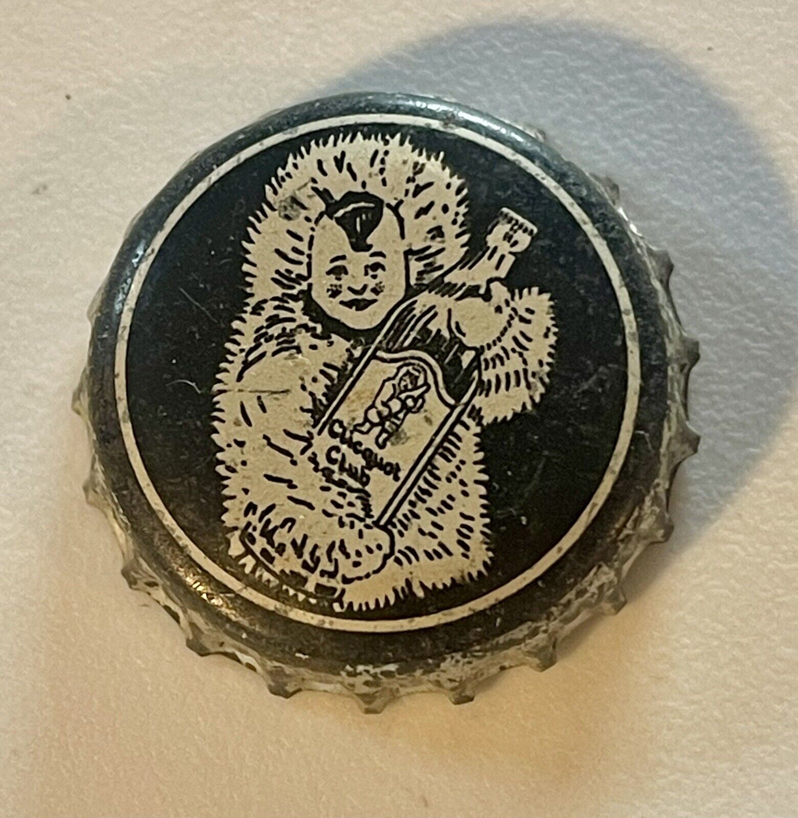 Vintage CLICQUOT CLUB Bottle Cap / Crown - Wallace Idaho - C.Z. Seelig Co.