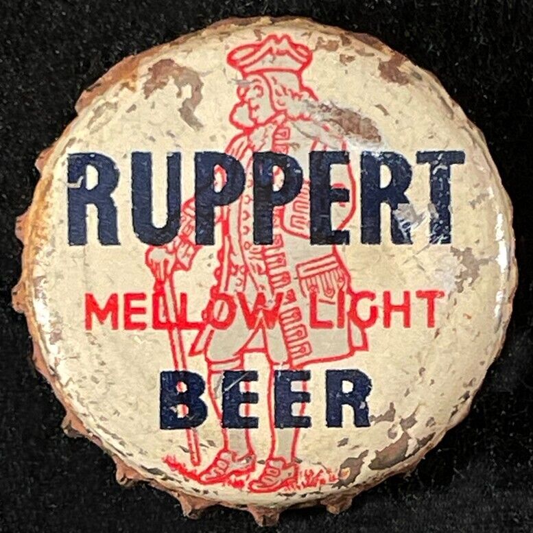 RUPPERT KNICKERBOCKER PATRIOT CORK BEER BOTTLE CAP NEW YORK NYC VINTAGE NY CROWN
