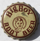 BIG BOY ROOT BEER SODA BOTTLE CAP; USED CORK CROWN