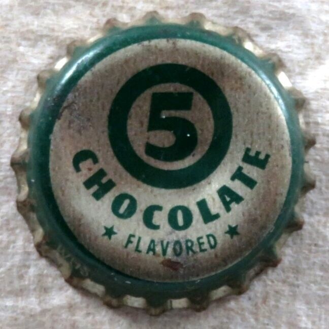 5 CHOCOLATE FLAVORED CORK Crown / Bottle cap