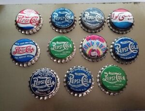 NEW 13 Replica Replacement UNUSED PEPSI COLA  CORK lined BOTTLE CAP CROWN