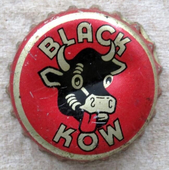 BLACK KOW - CORK Crown / Bottle cap - Chicago, IL
