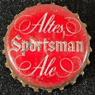 ALTES SPORTSMAN ALE CORK BEER BOTTLE CAP NATIONAL BREWING DETROIT MICHIGAN CROWN