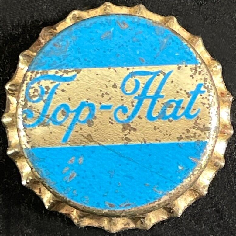 TOP-HAT PLASTIC LINED BEER BOTTLE CAP SCHOENLING CINCINNATI OHIO CROWNS HUDEPOHL