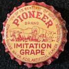 PIONEER IMITATION GRAPE CORK SODA BOTTLE CAP ~ DAVENPORT TEXAS VINTAGE TX CROWNS