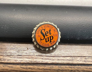 UNUSED SET UP SODA POP CORK BOTTLE CAP / CROWN CHAS BERNICK INC ST. CLOUD MN