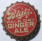 BLATZ PALE DRY GINGR ALE PROHIBITION SODA BOTTLE CAP; 1920-33; UNUSED CORK CROWN