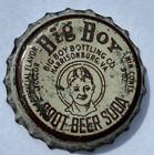 BIG BOY ROOT BEER SODA BOTTLE CAP; HARRISONBURG, VA; USED CORK CROWN