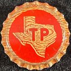 TEXAS PRIDE TP UNUSED CORK LINED BEER BOTTLE CAP ~ PEARL SAN ANTONIO TEXAS CROWN