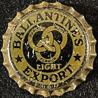 BALLANTINE'S WWII OLIVE DRAB CORK BEER BOTTLE CAP ~ NEWARK, NEW JERSEY NJ CROWNS