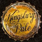 KINGSBURY PALE BEER CORK LINED BEER BOTTLE CAP MANITOWOC WISCONSIN CROWN ANTIQUE