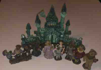 Boyds Bears Wizard of Oz Follow the Yellow Brick Road Emerald City Bear Set