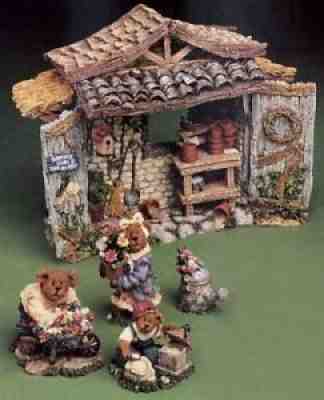 Boyds Bears Bearstone Garden Of Plenty Pac Bloomengrow's Potting Shed #2478