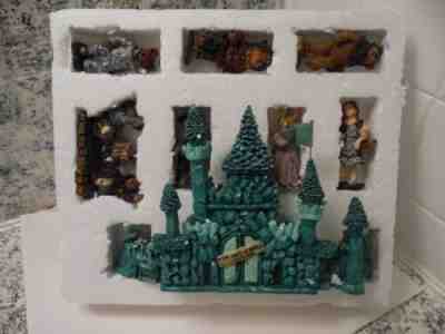 Boyds Bear Follow The Yellow Brick Road Emerald City Figurine 8 Piece Set
