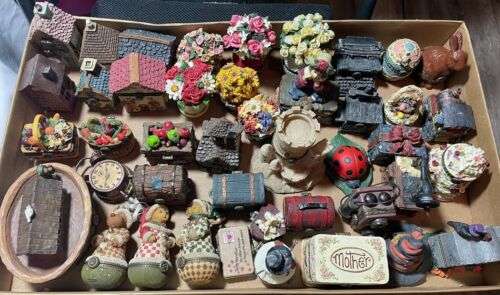 New ListingHUGE Collection of 43 Boyds Boxes Treasure Trinket Chests